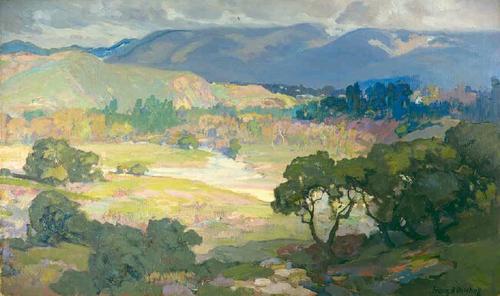 Franz-Bischoff-Arroyo-Seco-Pasadena-Oil-Painting